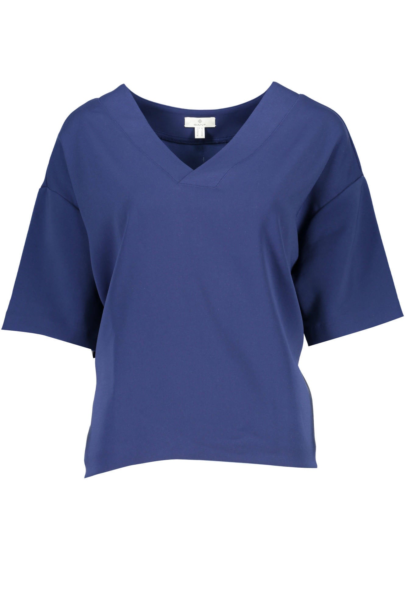 GANT DAMEN-KURZARM-T-SHIRT BLAU Hauptbild