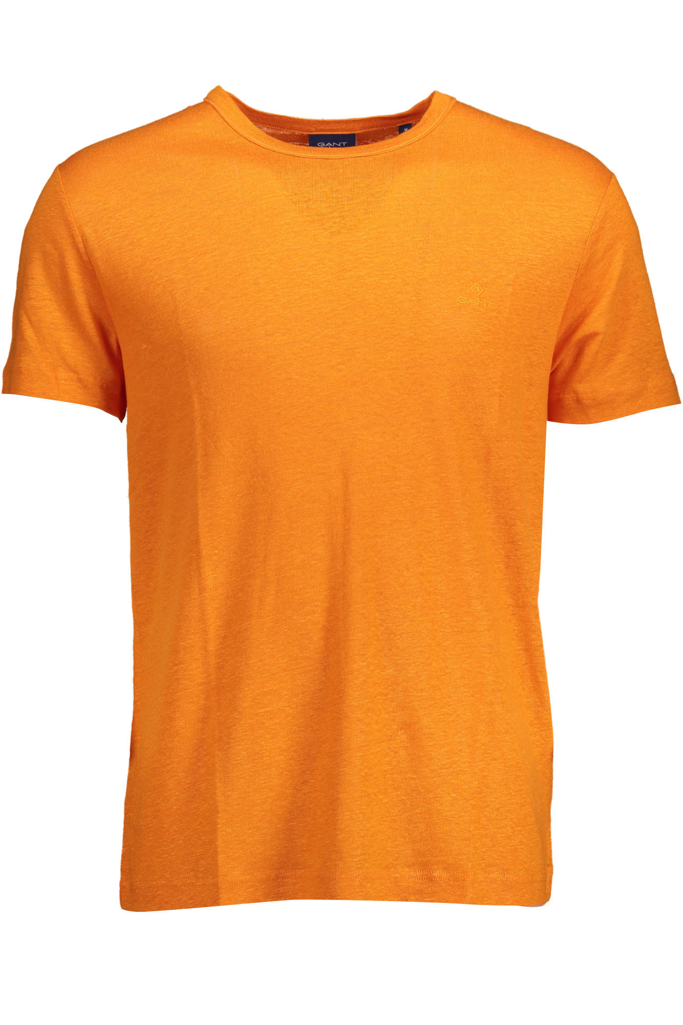 GANT Kurzarm-T-Shirt Herren Orange – Leichtes Leinen-Shirt für Sommer Orange