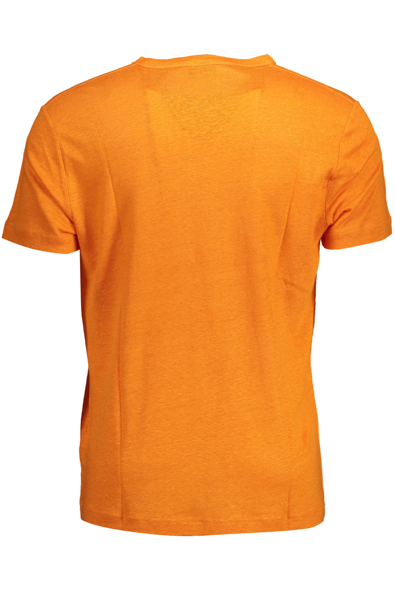 GANT Kurzarm-T-Shirt Herren Orange – Leichtes Leinen-Shirt für Sommer Orange