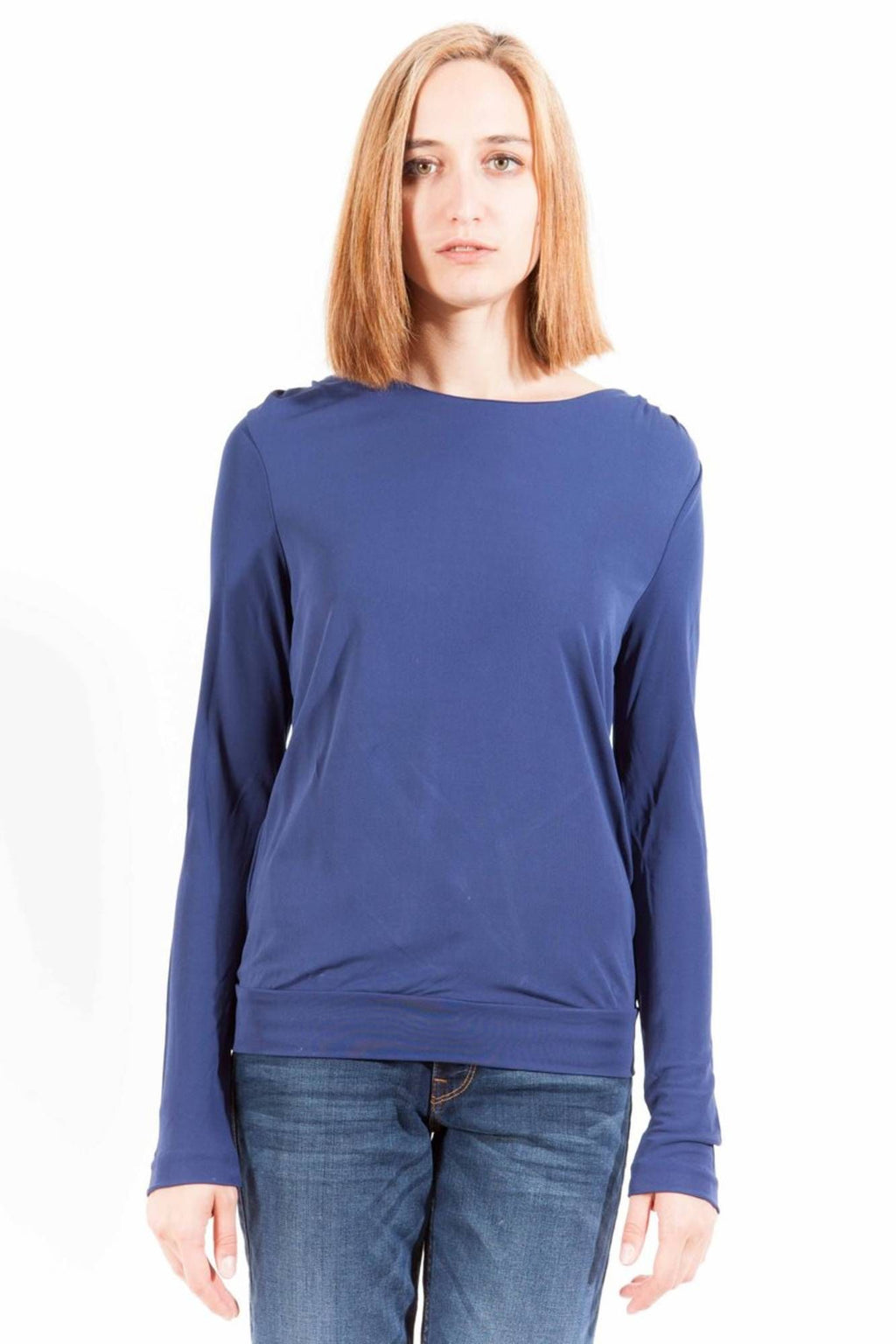 GANT DAMEN-LANGARM-T-SHIRT BLAU