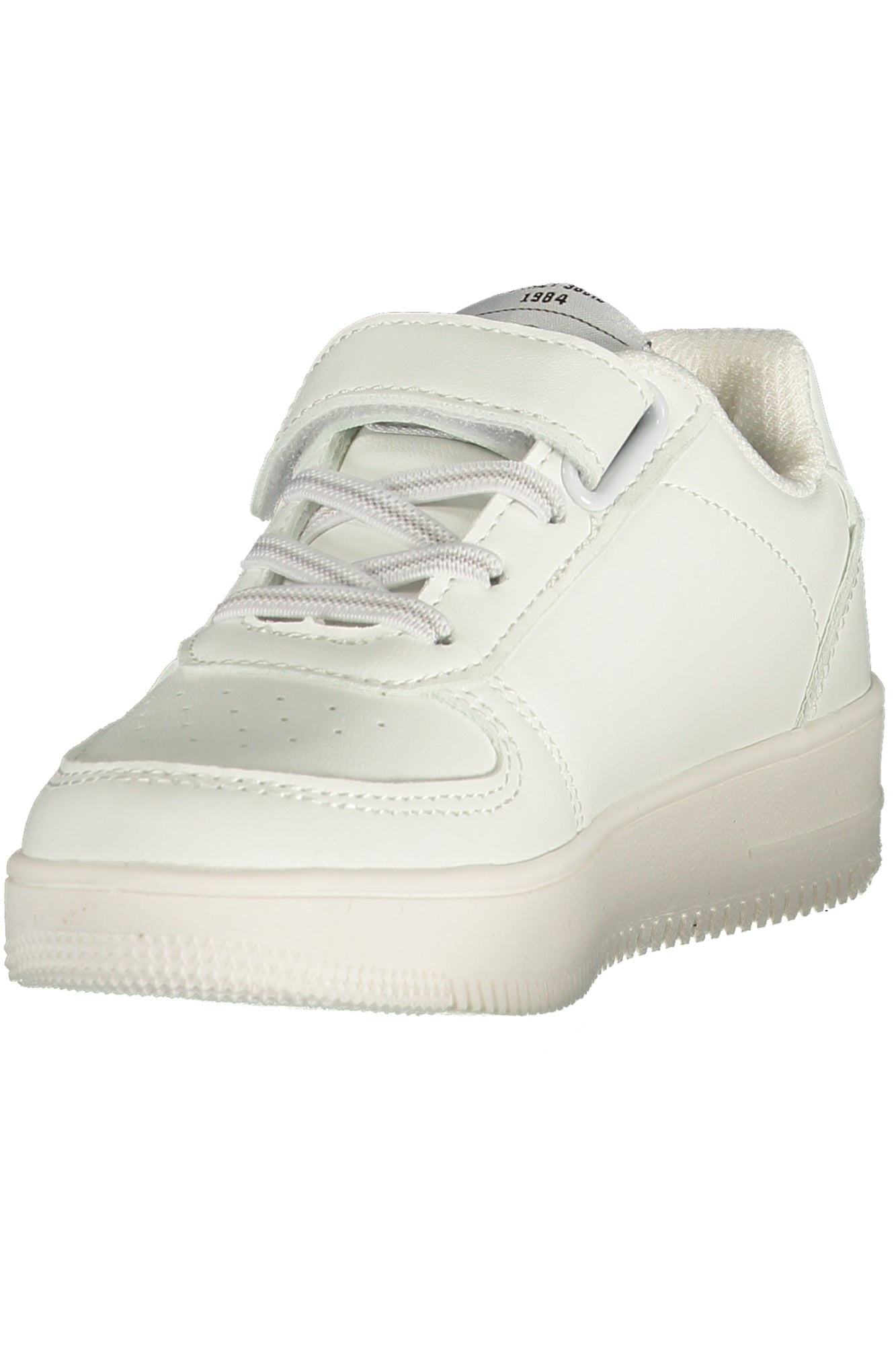 GAS Kinder Sneaker – Sportschuh mit Klettverschluss Weiß