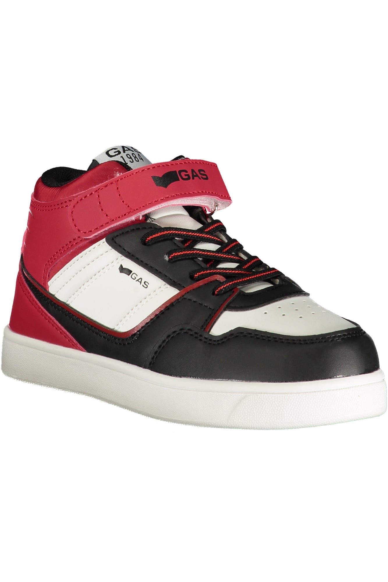 GAS Sportschuh für Jungen – Gelbe Sneaker mit elastischen Schnürsenkeln für Frühjahr/Sommer Rot