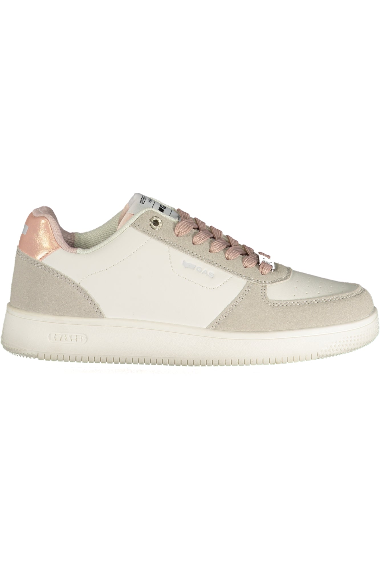 GAS Damen Sneaker – Sportschuh mit Schnürsenkeln, sportlich Weiß Hauptbild