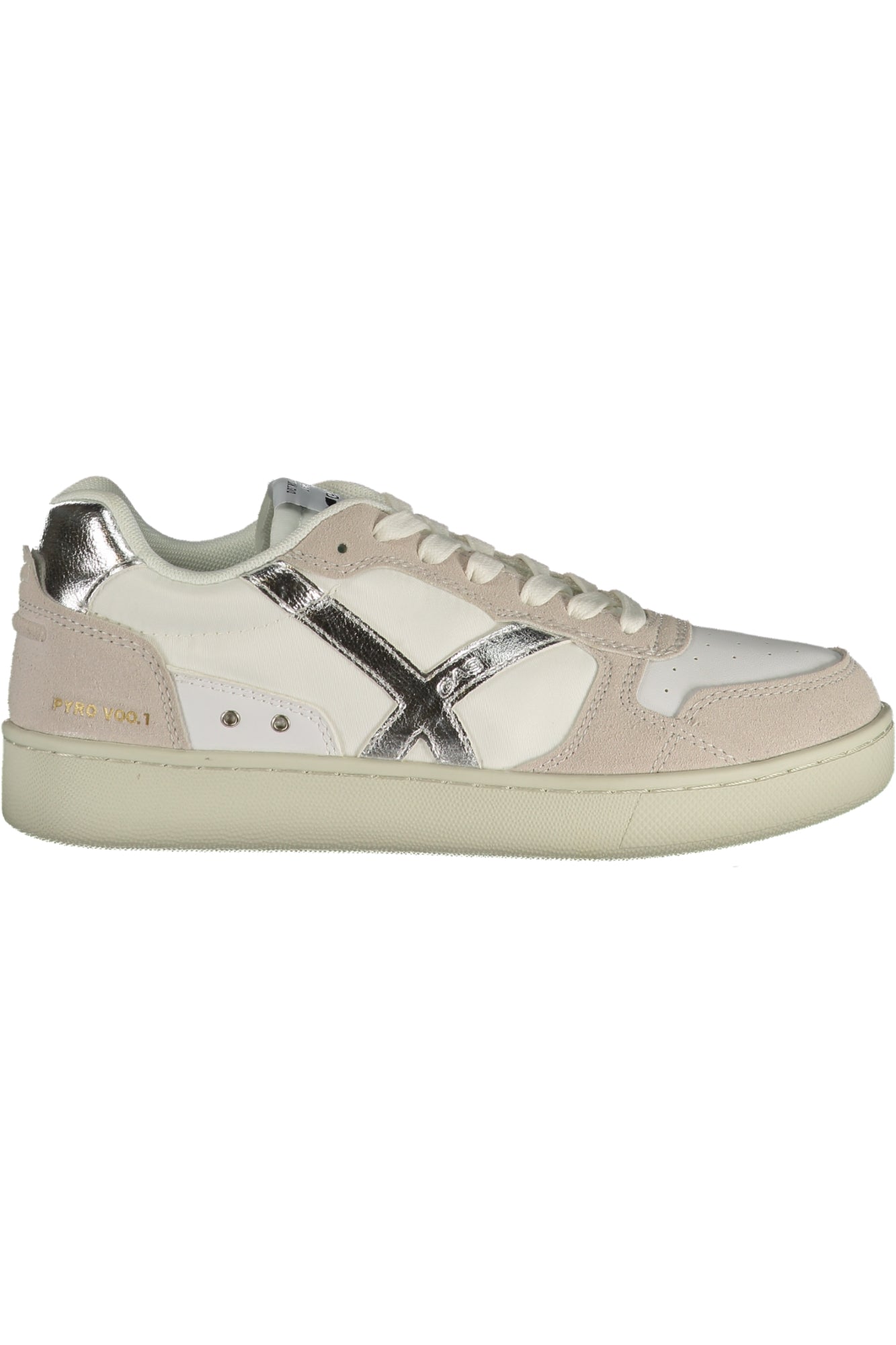 GAS Damen Sneaker – Sportschuh mit Schnürsenkeln, sportlich Weiß