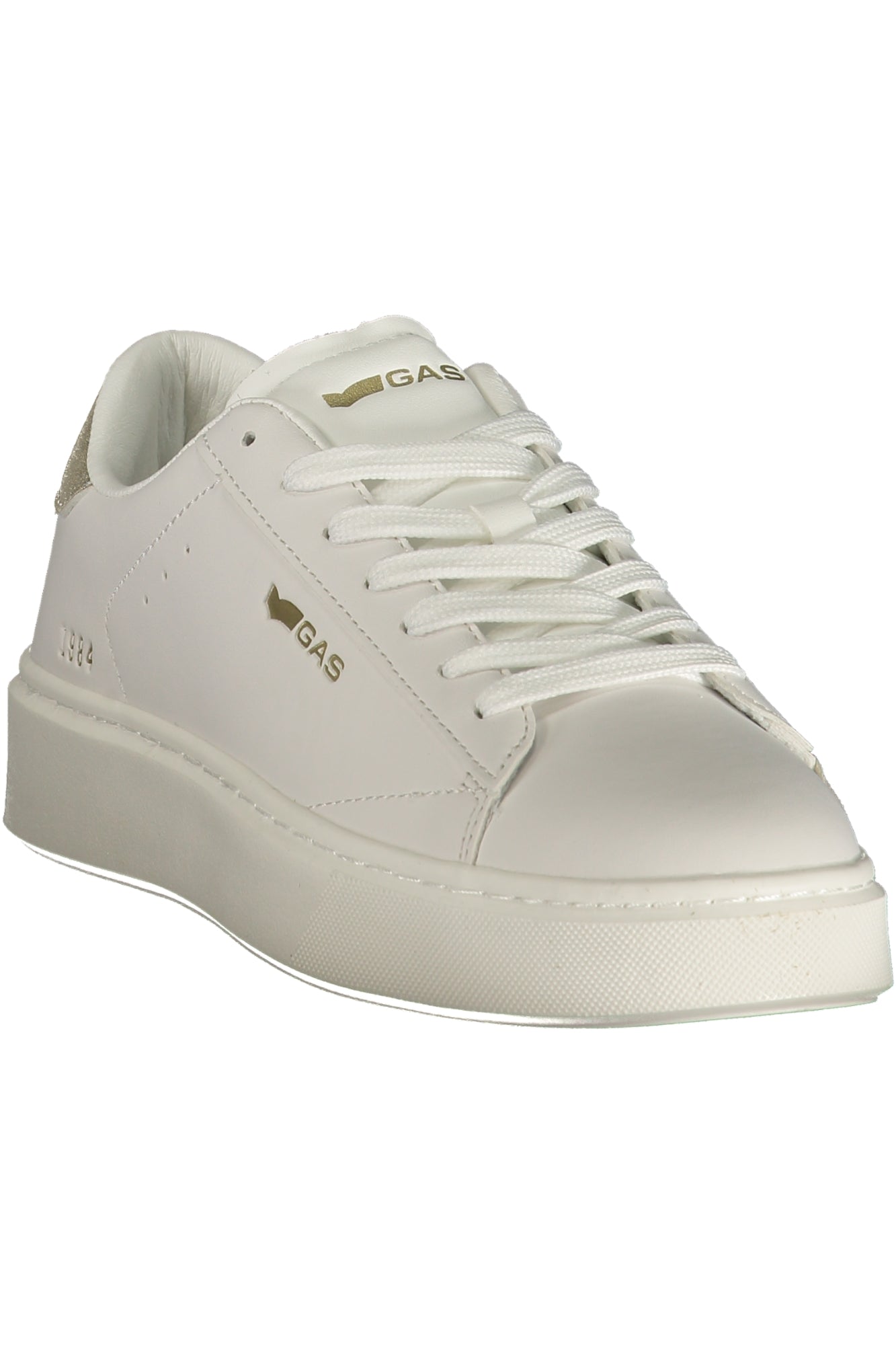 GAS Damen Sneaker – Leonard Ltx Sportschuh, sportlich Weiß