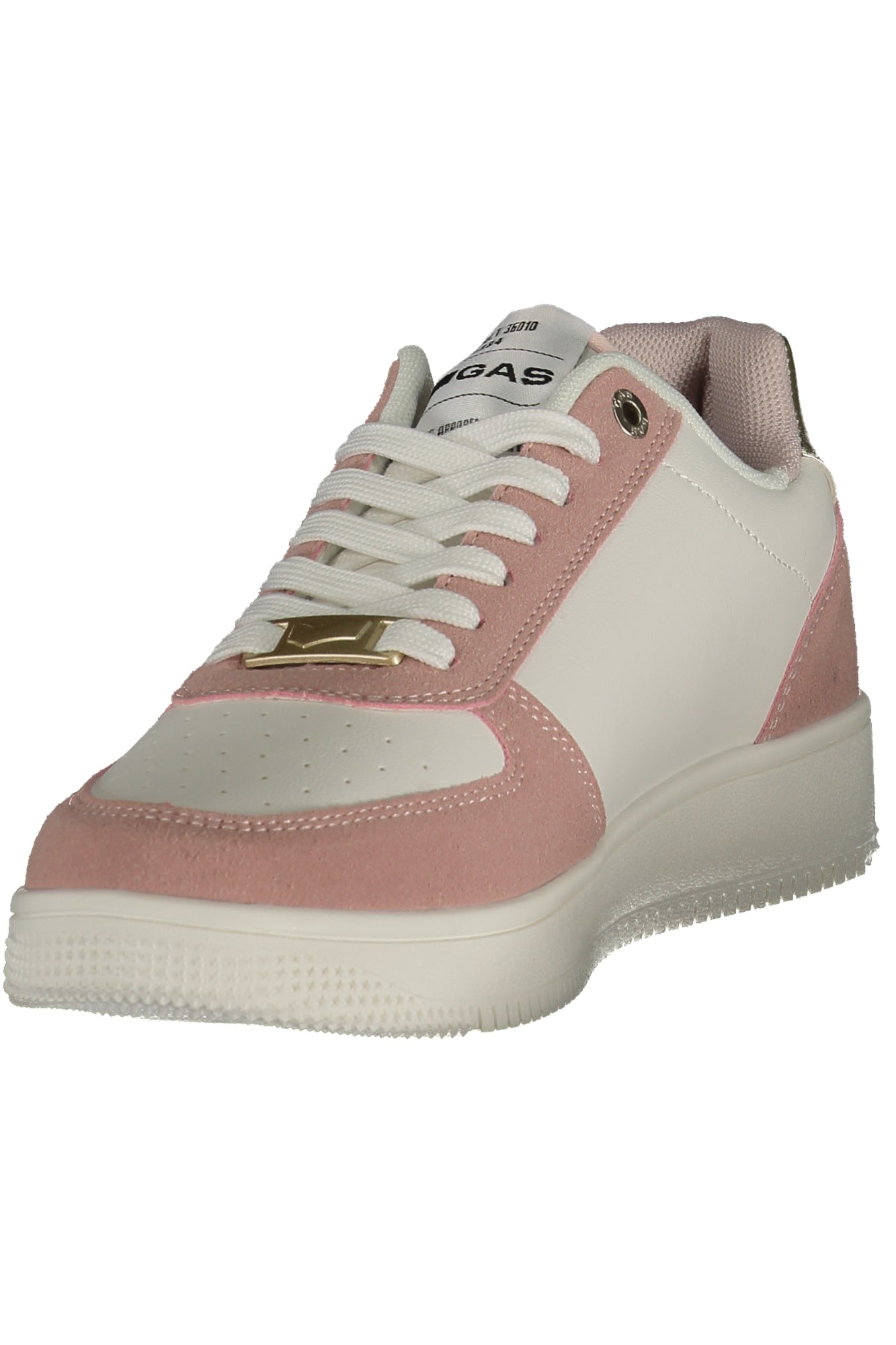 GAS Damen Sneaker – Sportschuh mit Schnürsenkeln, sportlich Weiß