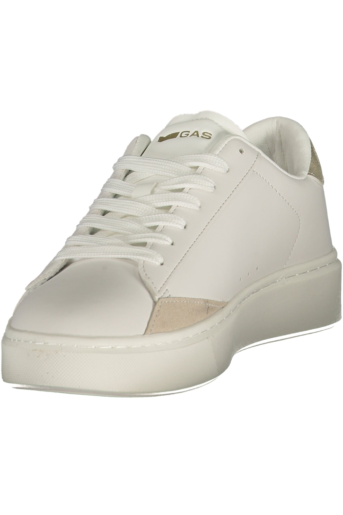GAS Damen Sneaker – Leonard Ltx Sportschuh, sportlich Weiß