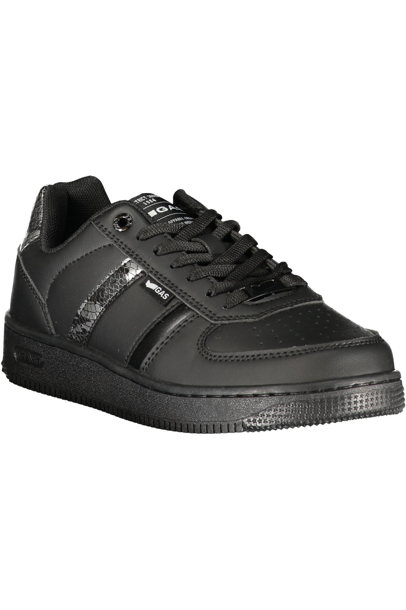 GAS Damen-Sportschuhe, schwarz Schwarz