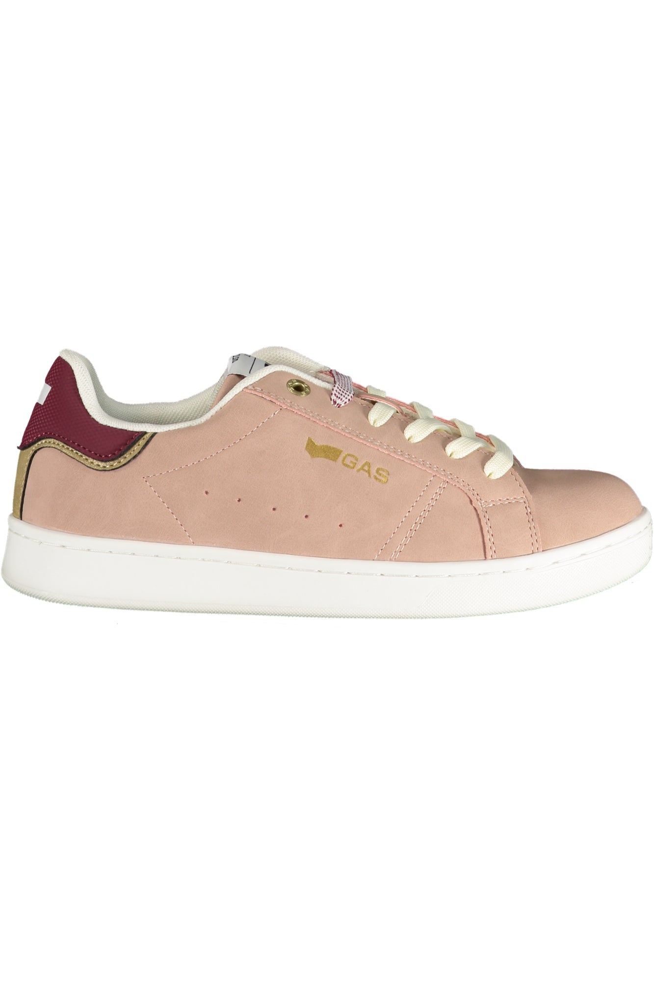 GAS Damen Sneaker – Sportschuh mit Schnürsenkeln, sportlich Rosa