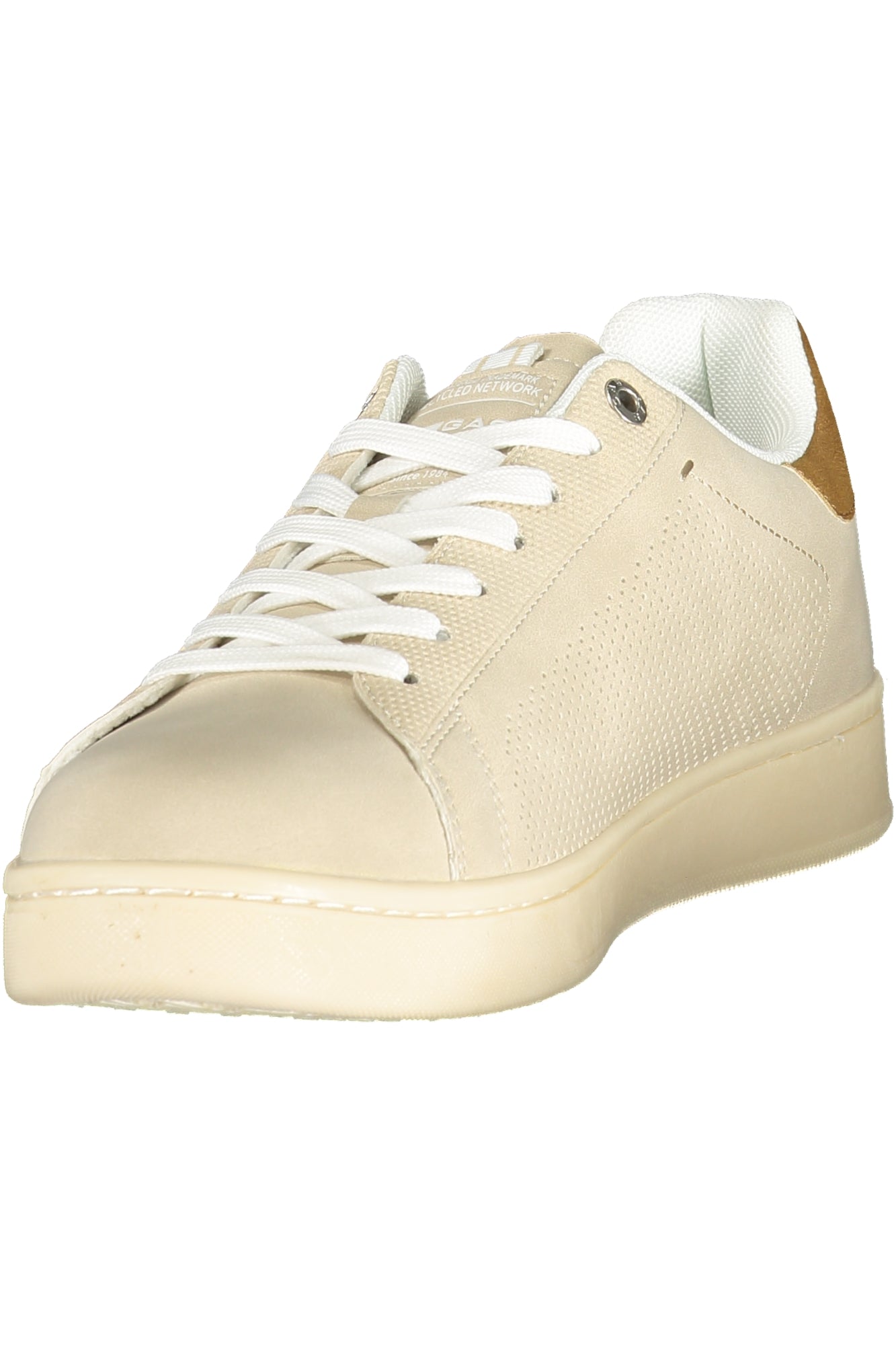 GAS Herren Sneaker – Sportschuh mit Schnürsenkeln, sportlich Beige