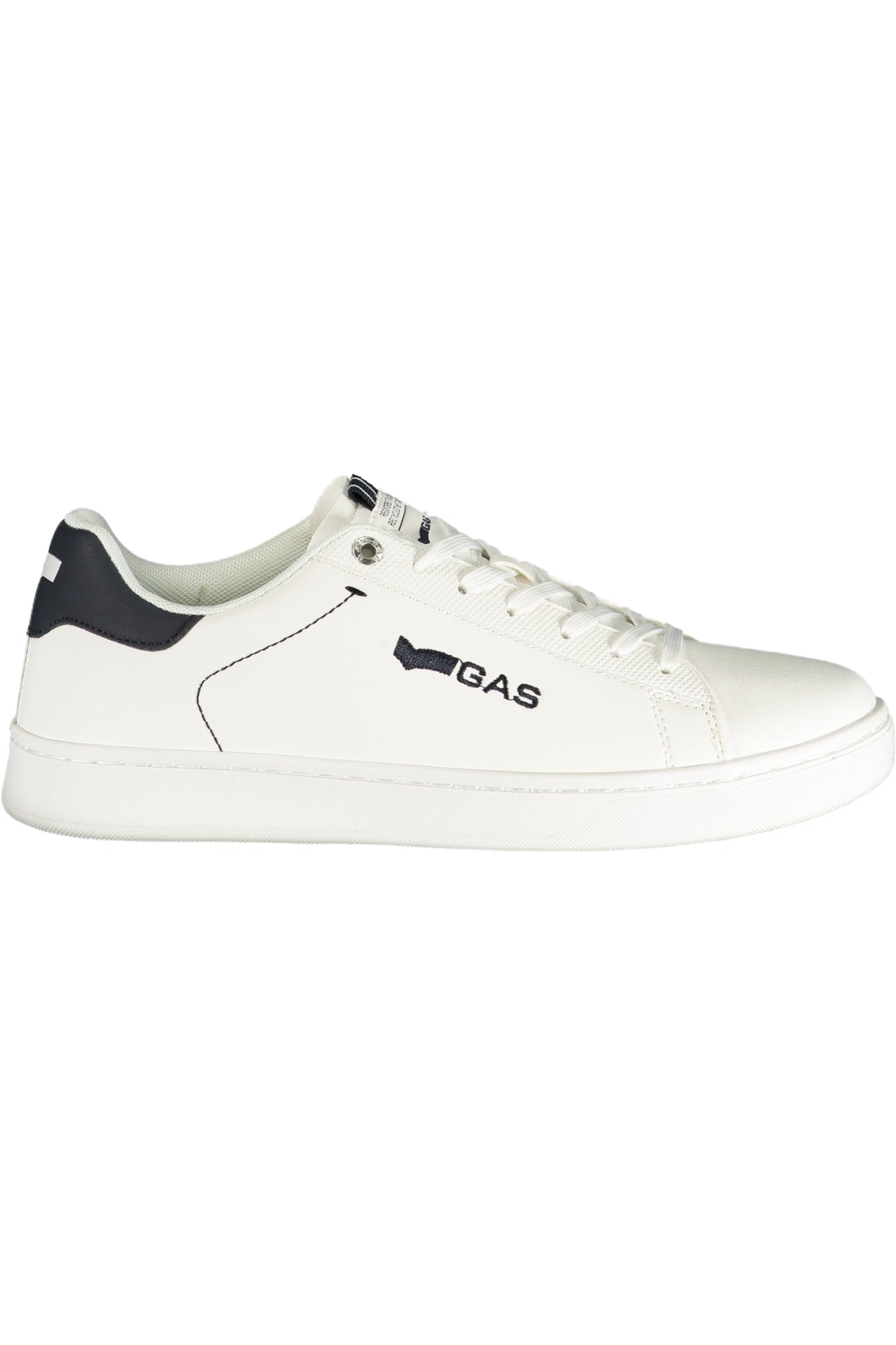GAS Herren Sneaker – Sportschuh mit Schnürsenkeln, sportlich Weiß