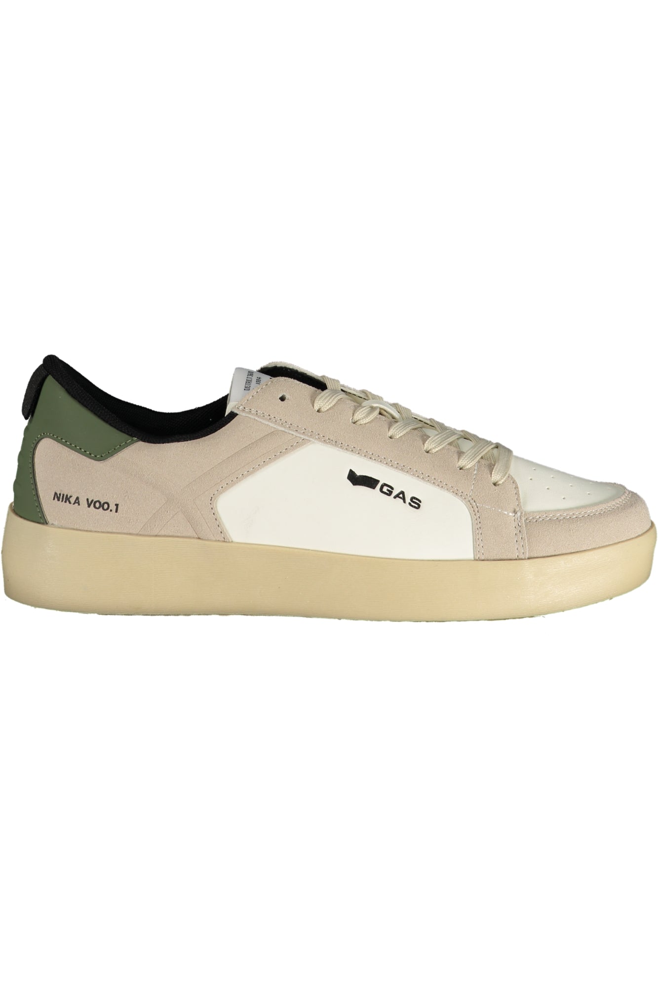 GAS Herren Sneaker – Nika Lth Sportschuh, sportlich Weiß