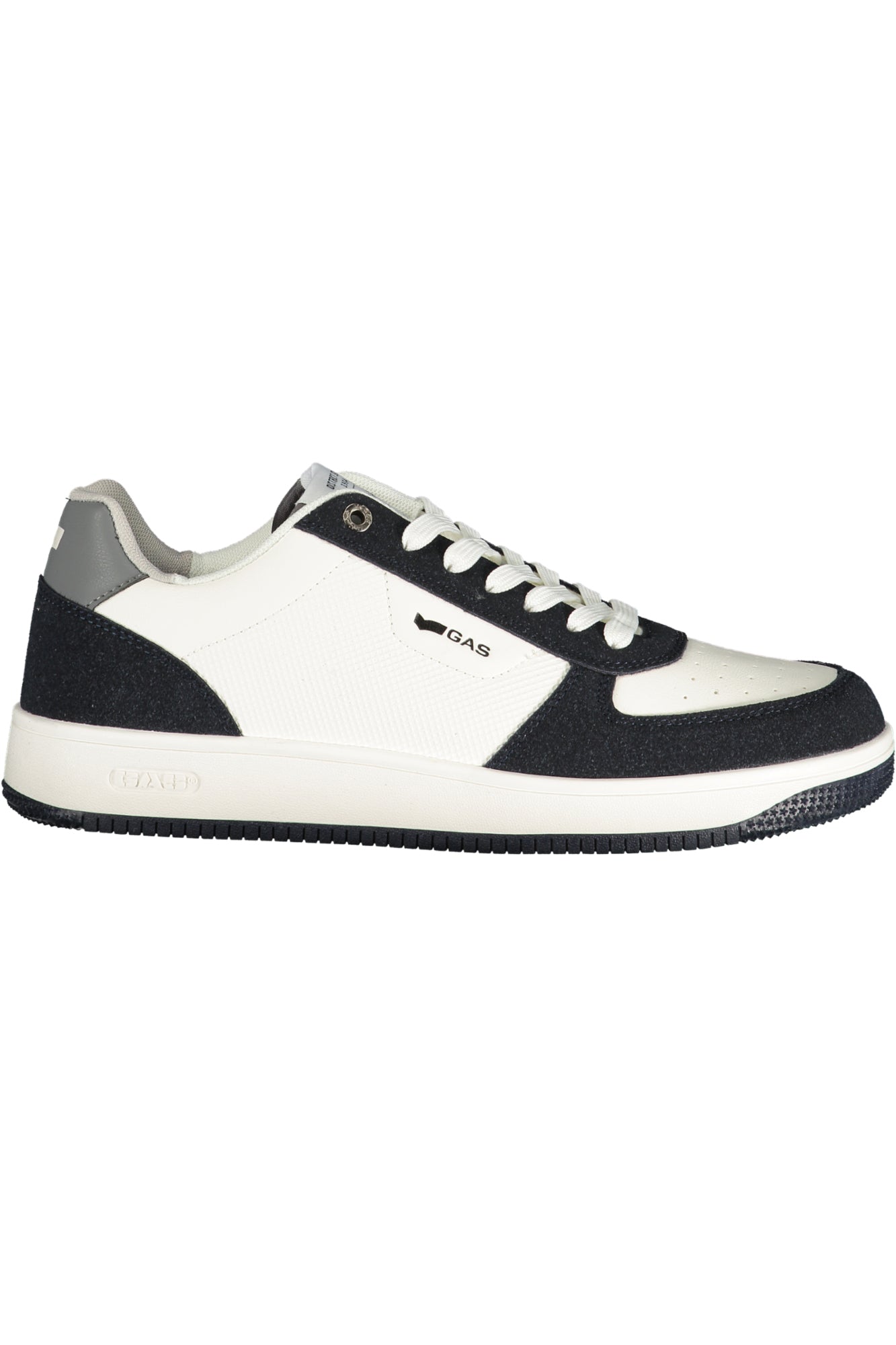GAS Herren Sneaker – Sportschuh mit Schnürsenkeln, sportlich Weiß