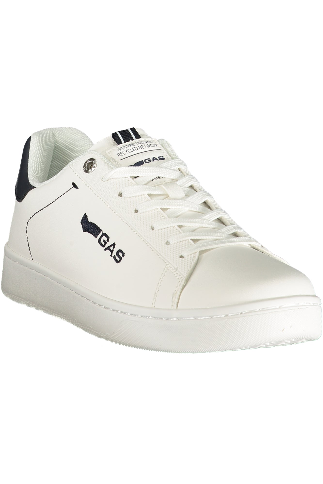 GAS Herren Sneaker – Sportschuh mit Schnürsenkeln, sportlich Weiß