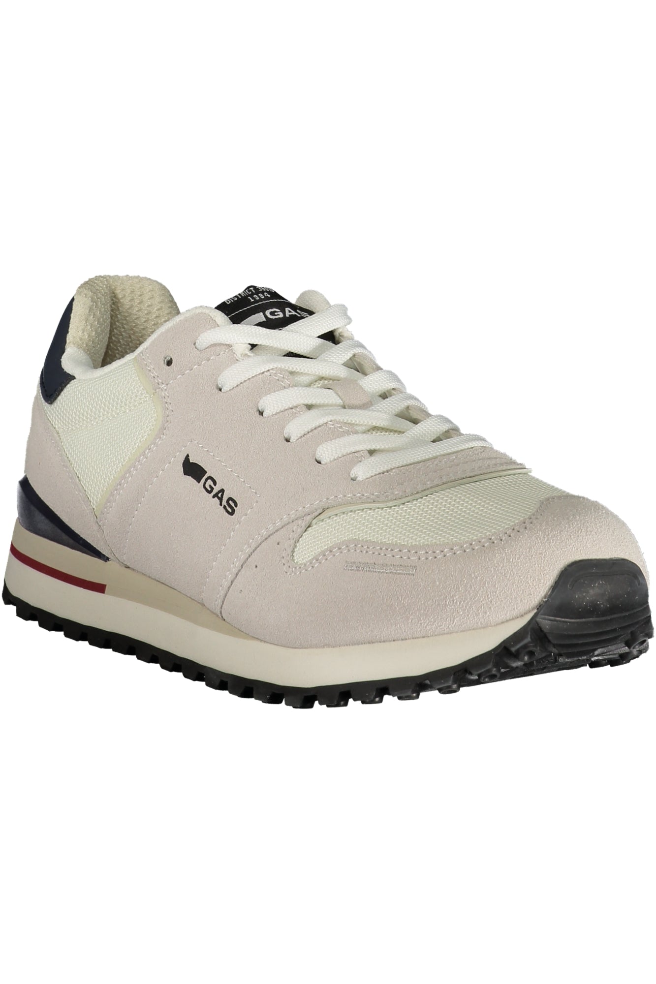 GAS Herren Sneaker – Sportschuh mit Schnürsenkeln, sportlich Weiß