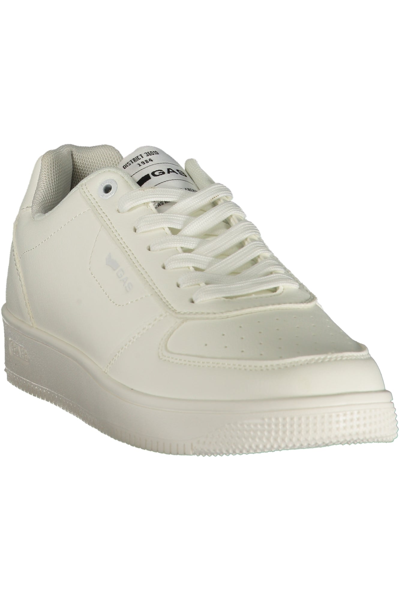GAS Herren Sneaker – Sportschuh mit Schnürsenkeln, sportlich Weiß