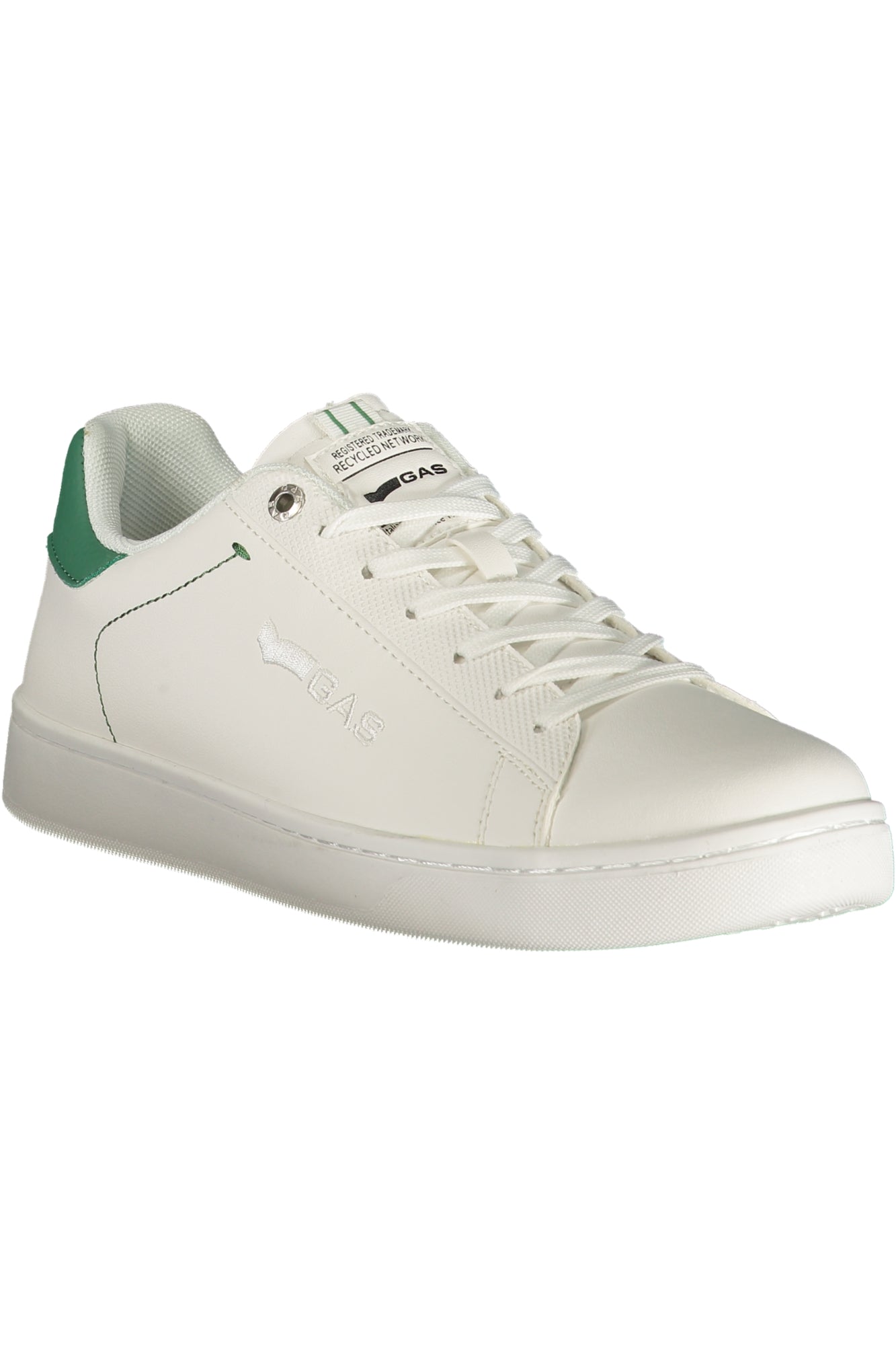 GAS Herren Sneaker – Sportschuh mit Schnürsenkeln, sportlich Weiß