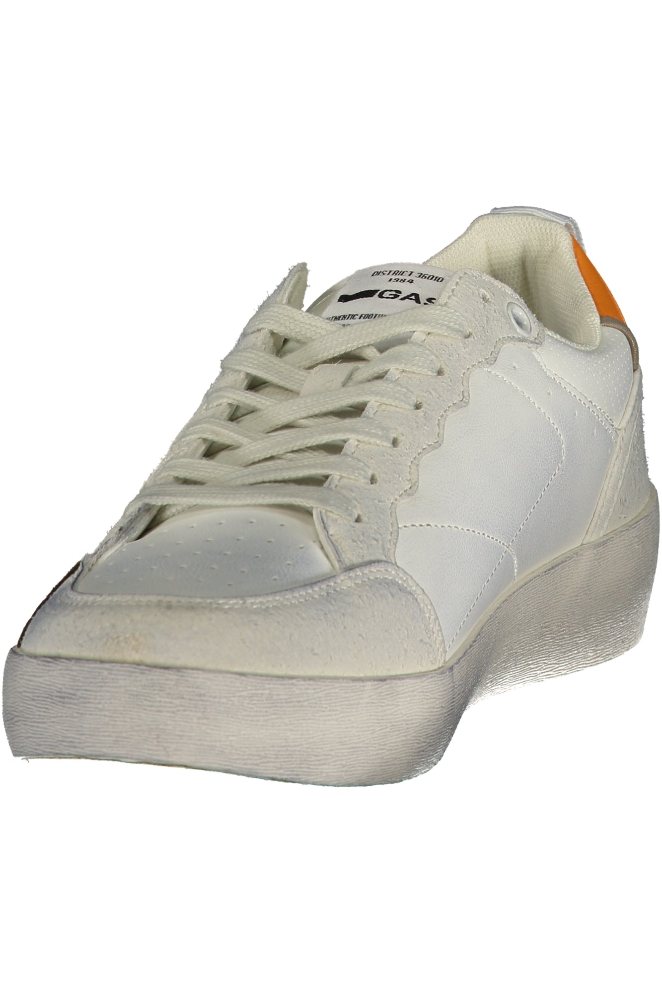 GAS Herren Sneaker – Sportschuh mit Schnürsenkeln, sportlich Weiß