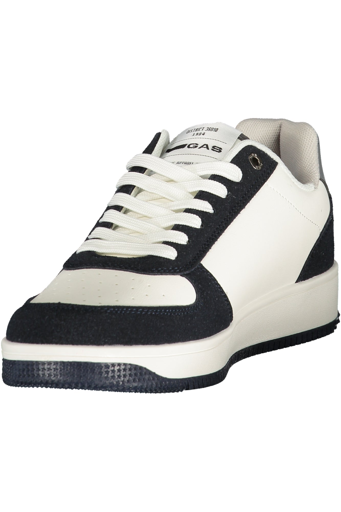 GAS Herren Sneaker – Sportschuh mit Schnürsenkeln, sportlich Weiß
