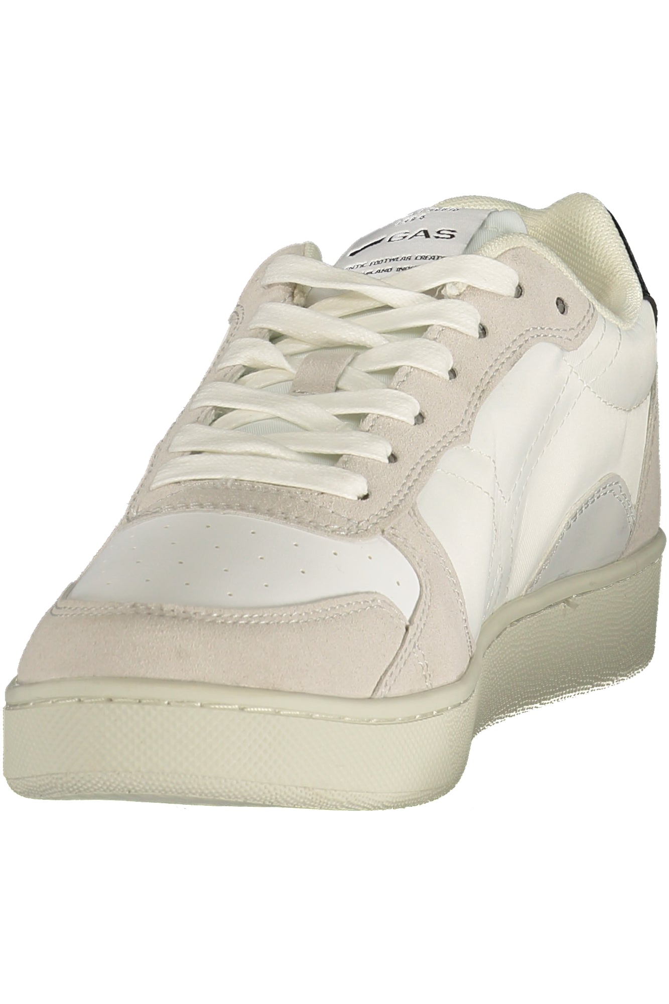 GAS Herren Sneaker – Sportschuh mit Schnürsenkeln, sportlich Weiß