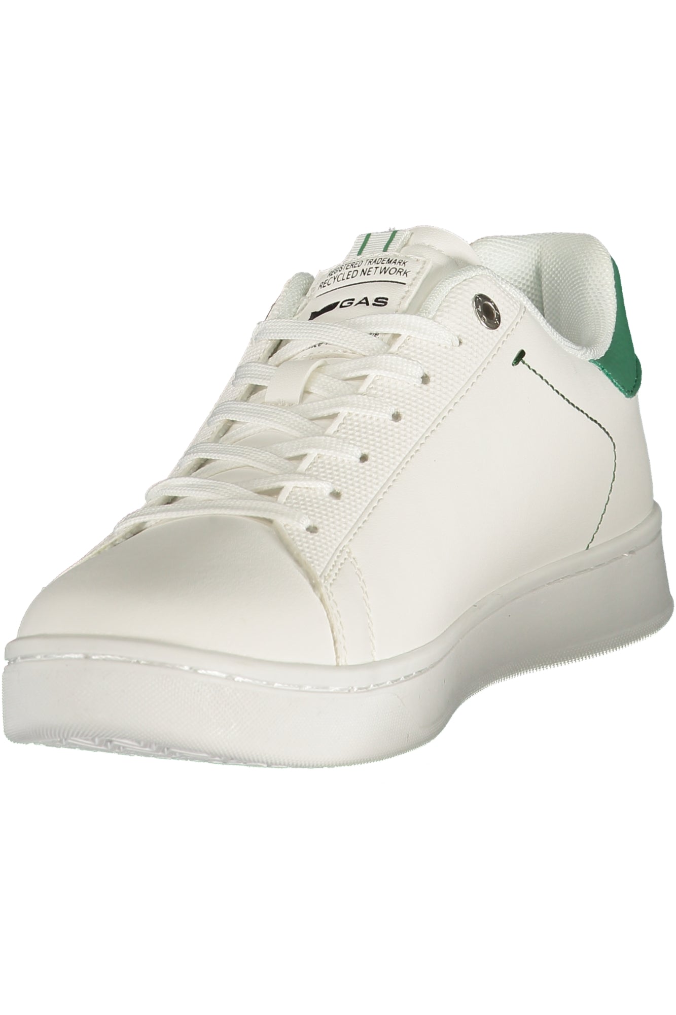 GAS Herren Sneaker – Sportschuh mit Schnürsenkeln, sportlich Weiß