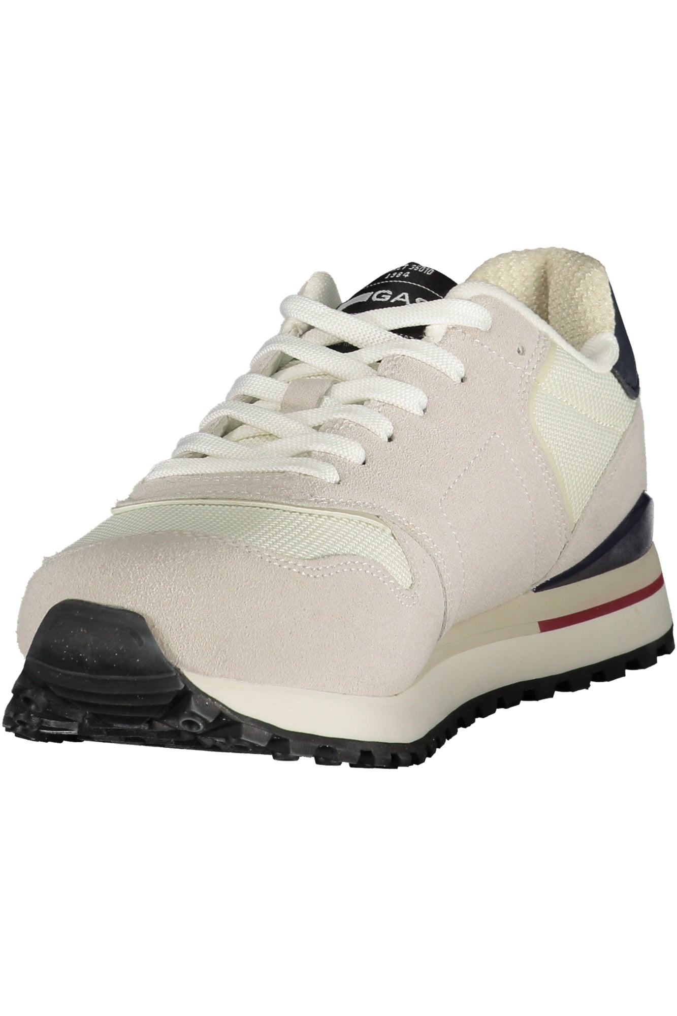 GAS Herren Sneaker – Sportschuh mit Schnürsenkeln, sportlich Weiß