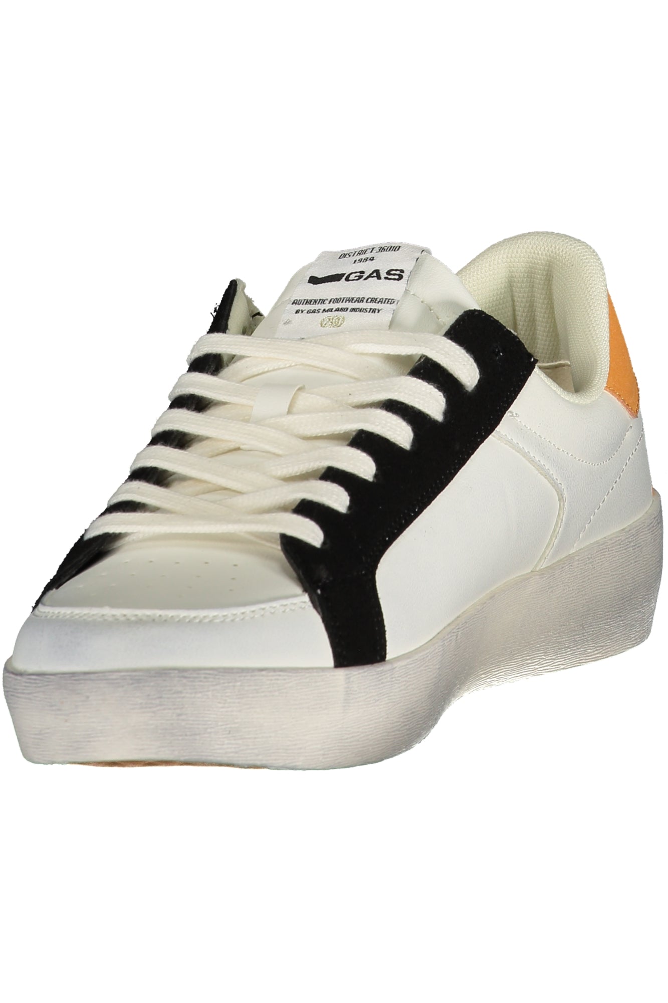 GAS Herren Sneaker – Sportschuh mit Schnürsenkeln, sportlich Weiß