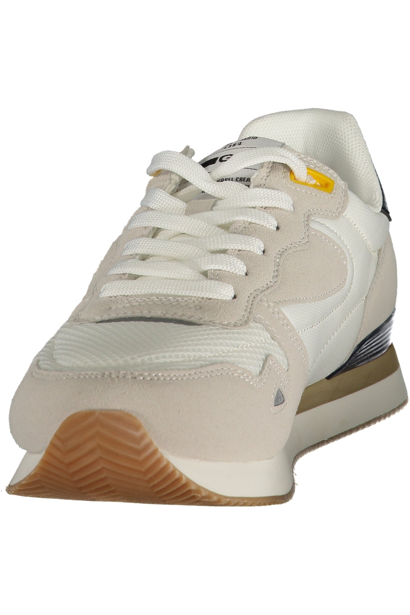 GAS Herren Sneaker – Sportschuh mit Schnürsenkeln, sportlich Weiß