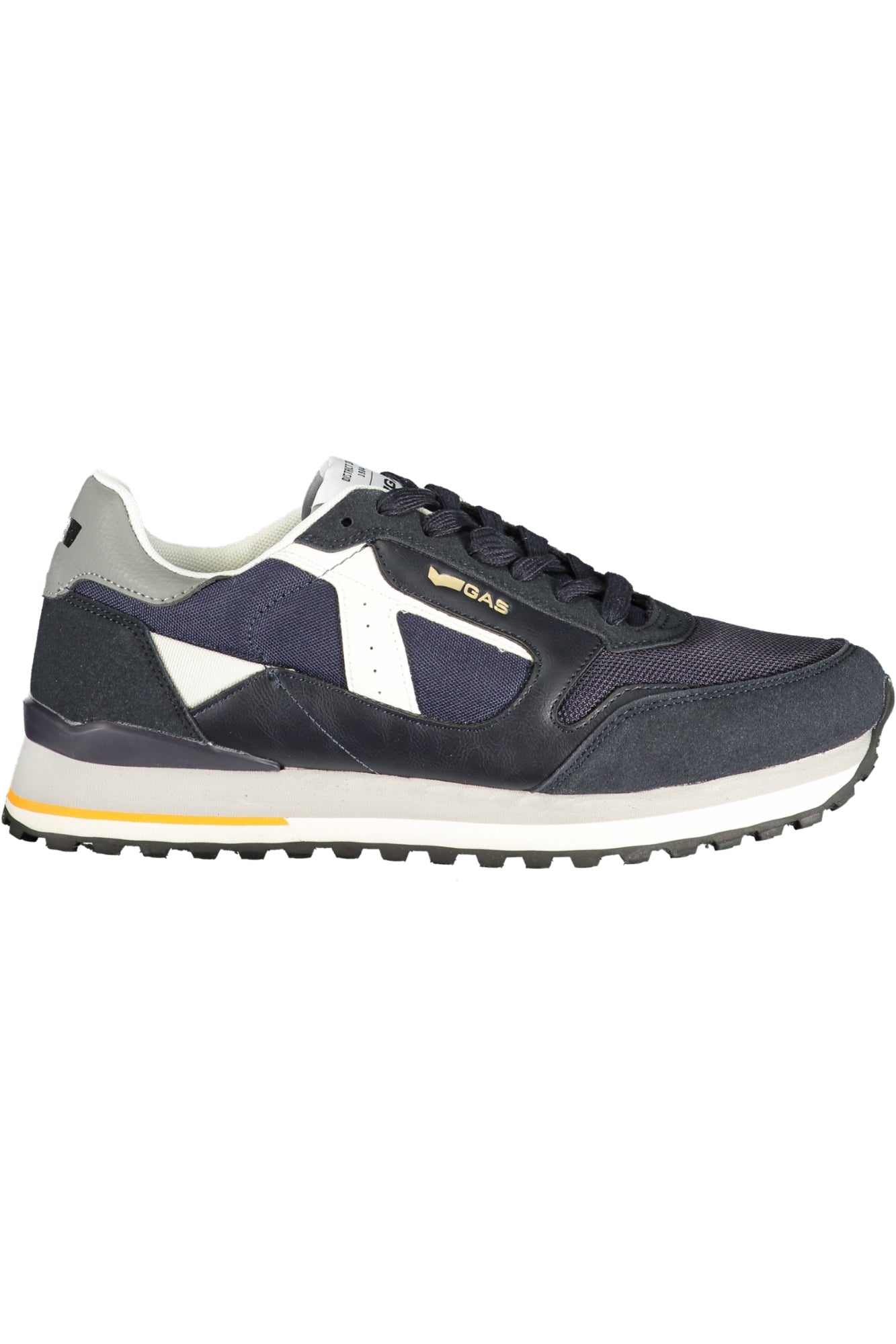 GAS Herren Sneaker – Sportschuh mit Schnürsenkeln, sportlich Blau