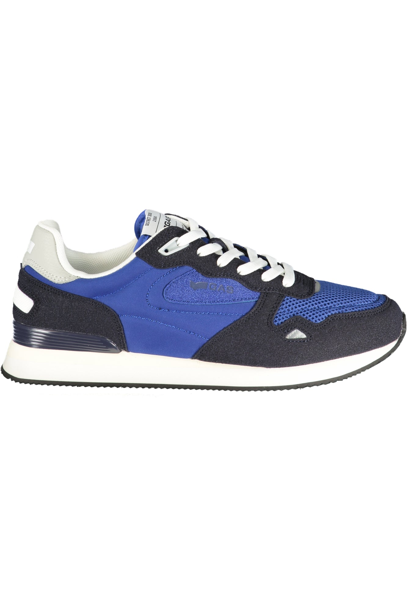 GAS Herren Sneaker – Sportschuh mit Schnürsenkeln, sportlich Blau Hauptbild