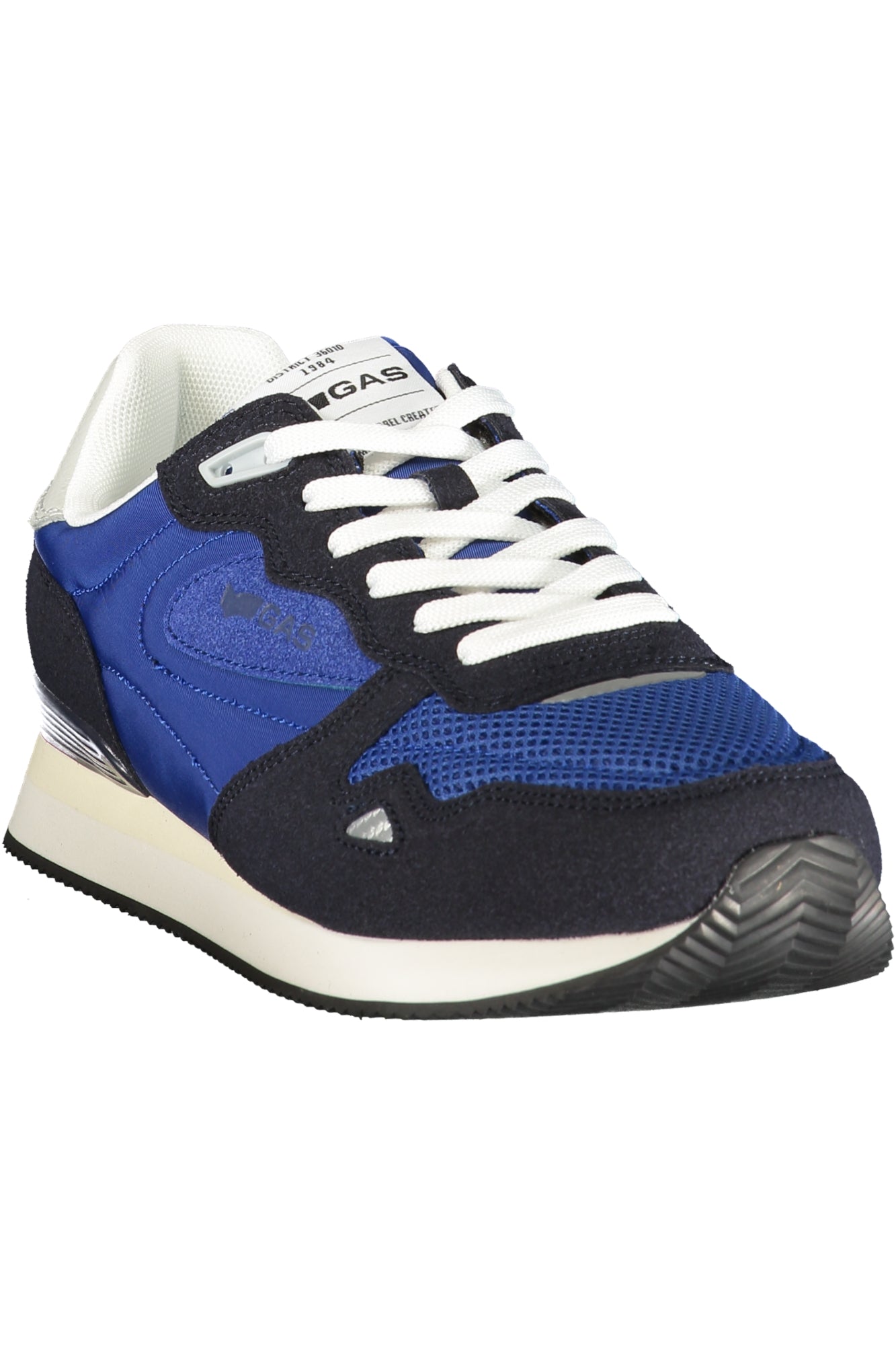 GAS Herren Sneaker – Sportschuh mit Schnürsenkeln, sportlich Blau