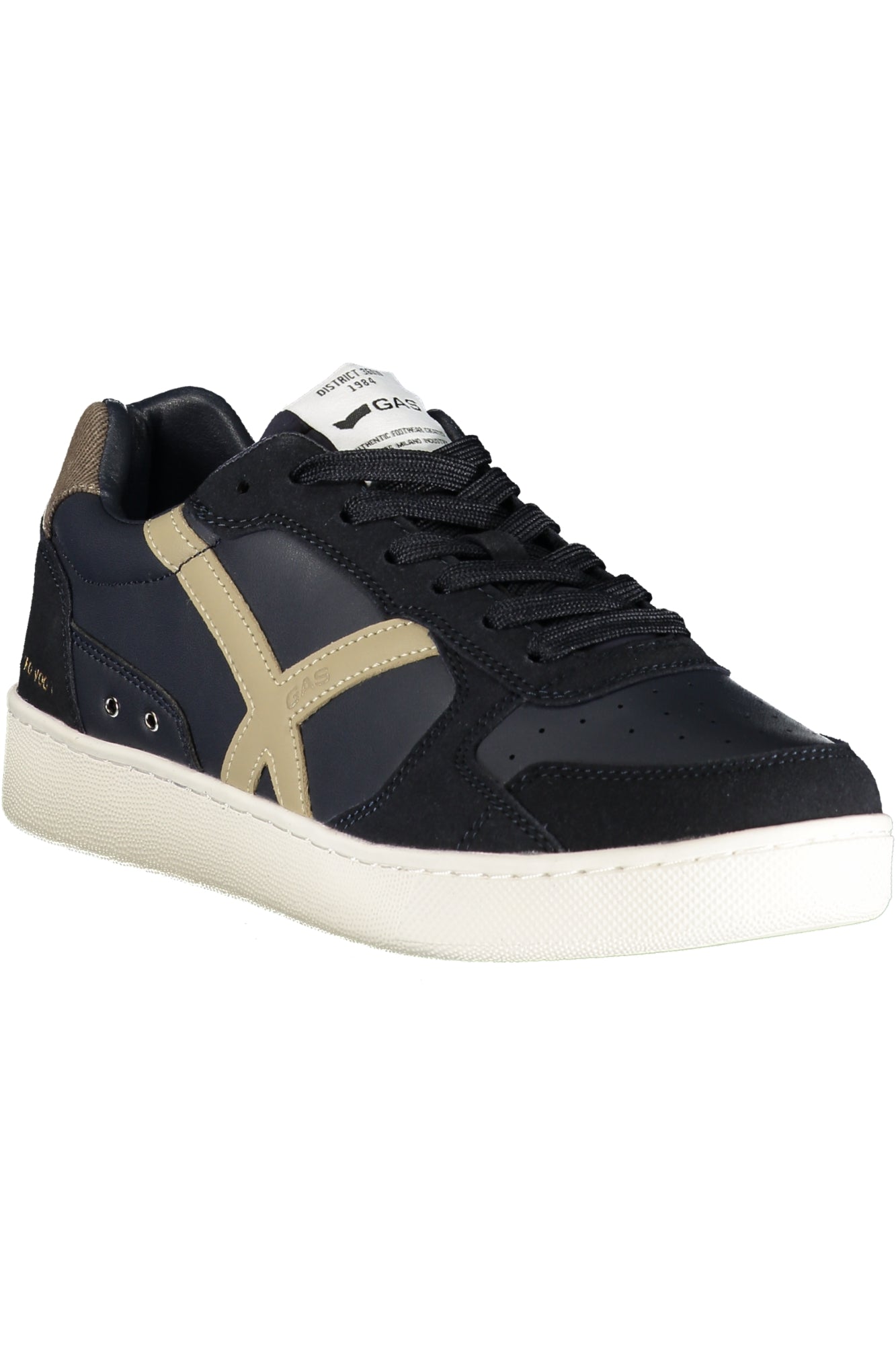 GAS Herren Sneaker – Sportschuh mit Schnürsenkeln, sportlich Blau