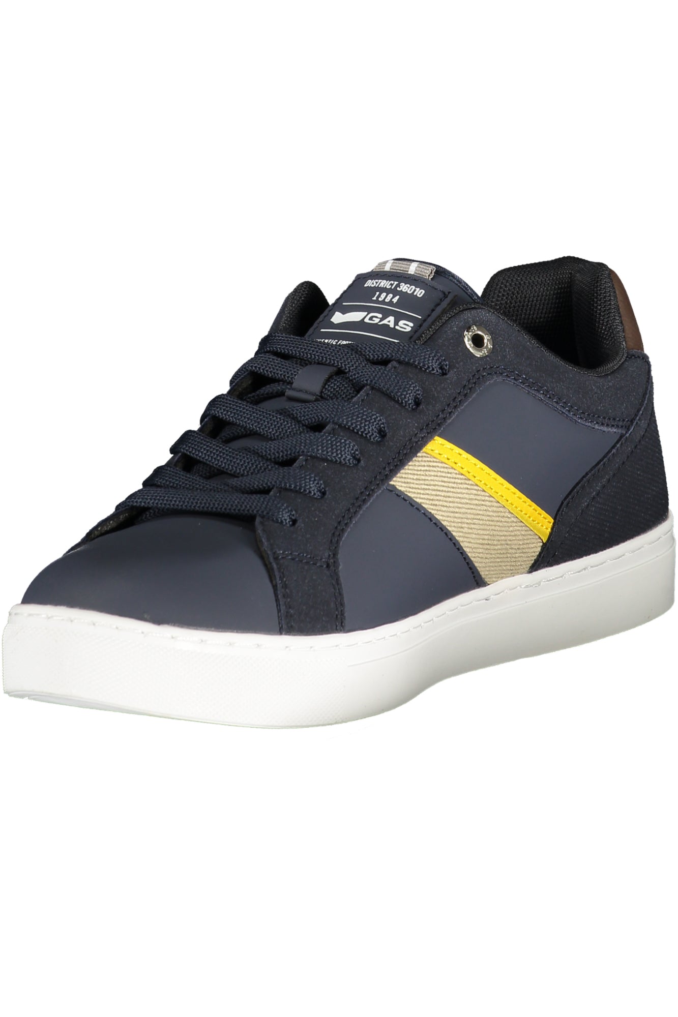 GAS Herren Sneaker – Sportschuh mit Schnürsenkeln, sportlich Blau