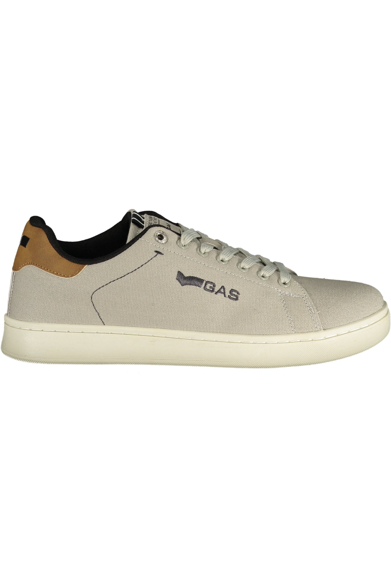 GAS Herren Sneaker – Sportschuh mit Schnürsenkeln, sportlich Grau