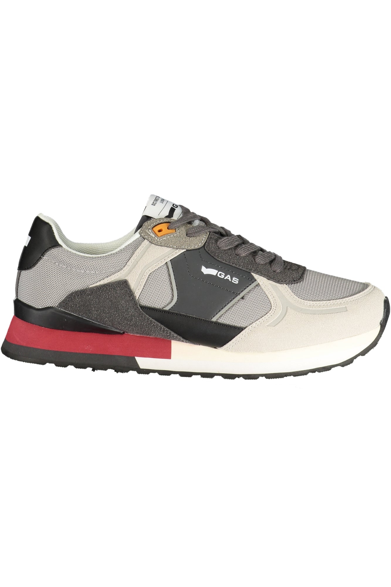 GAS Herren Sneaker – Sportschuh mit Schnürsenkeln, sportlich Grau