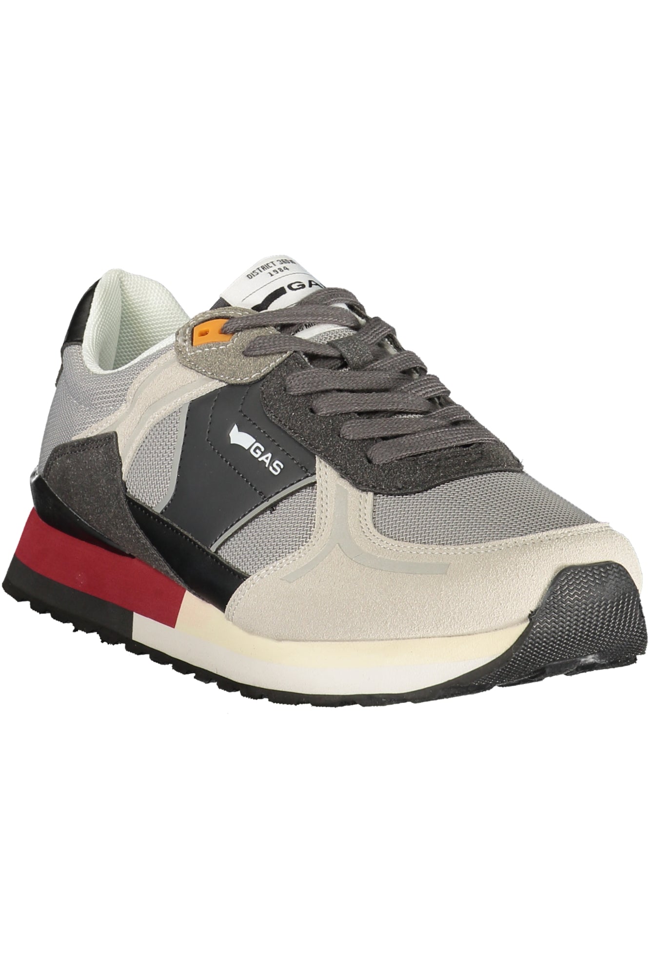 GAS Herren Sneaker – Sportschuh mit Schnürsenkeln, sportlich Grau