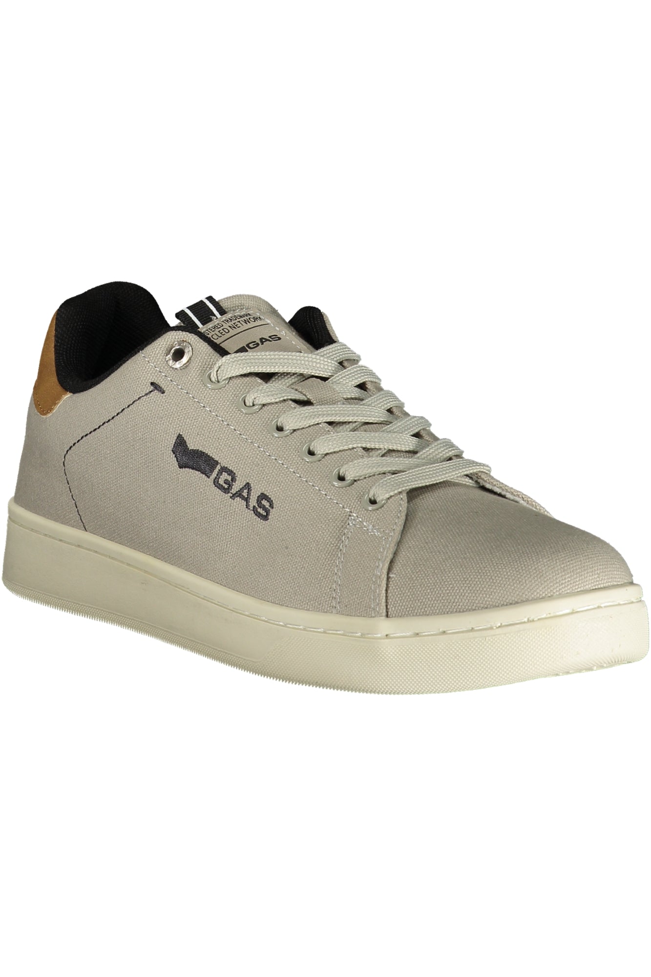 GAS Herren Sneaker – Sportschuh mit Schnürsenkeln, sportlich Grau