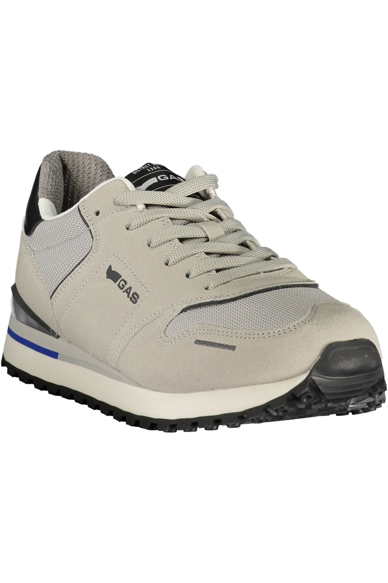 GAS Herren Sneaker – Sportschuh mit Schnürsenkeln, sportlich Grau