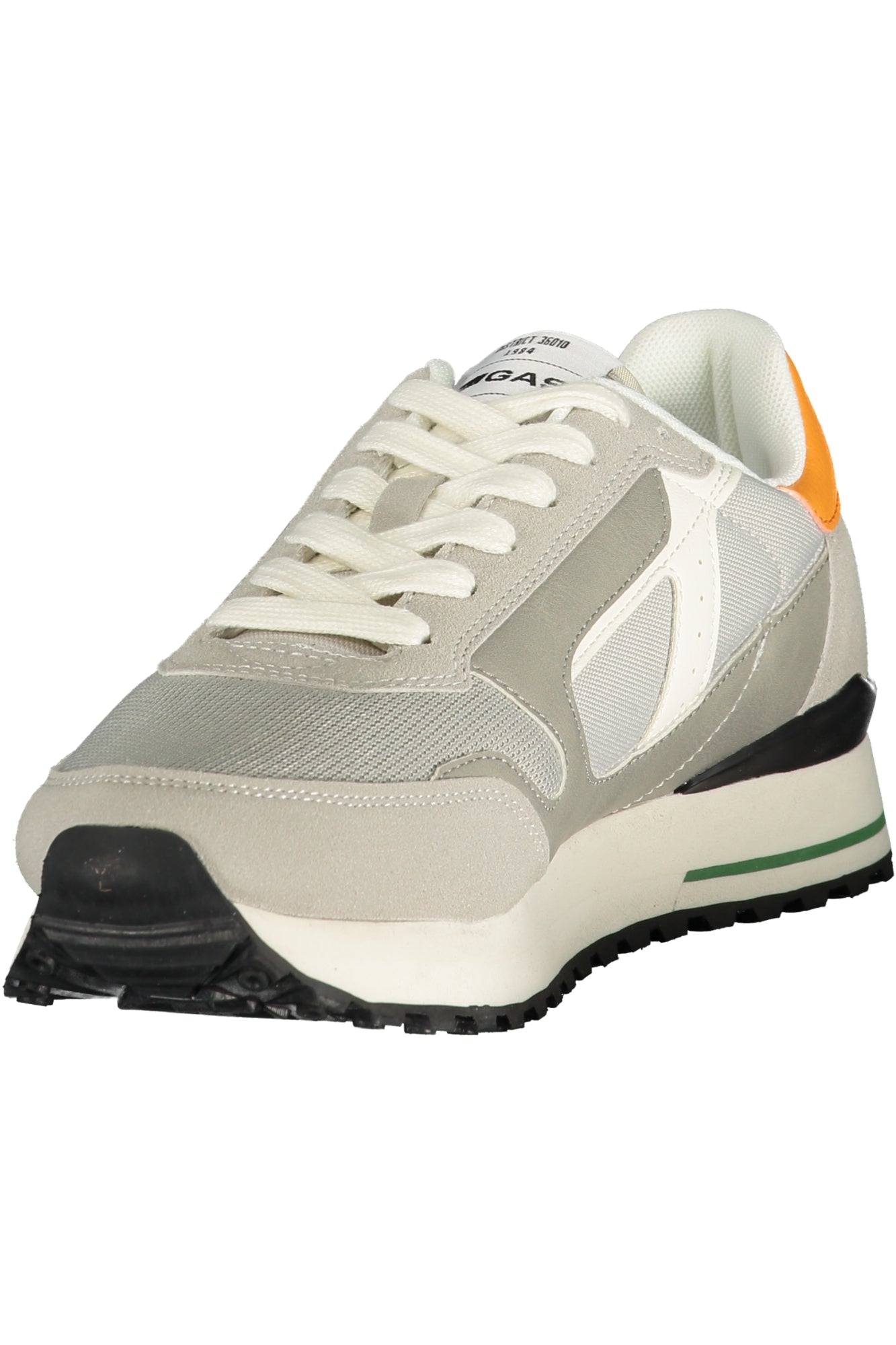 GAS Herren Sneaker – Sportschuh mit Schnürsenkeln, sportlich Grau