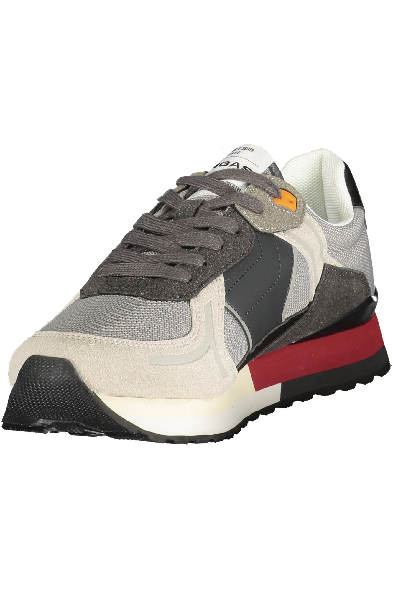 GAS Herren Sneaker – Sportschuh mit Schnürsenkeln, sportlich Grau
