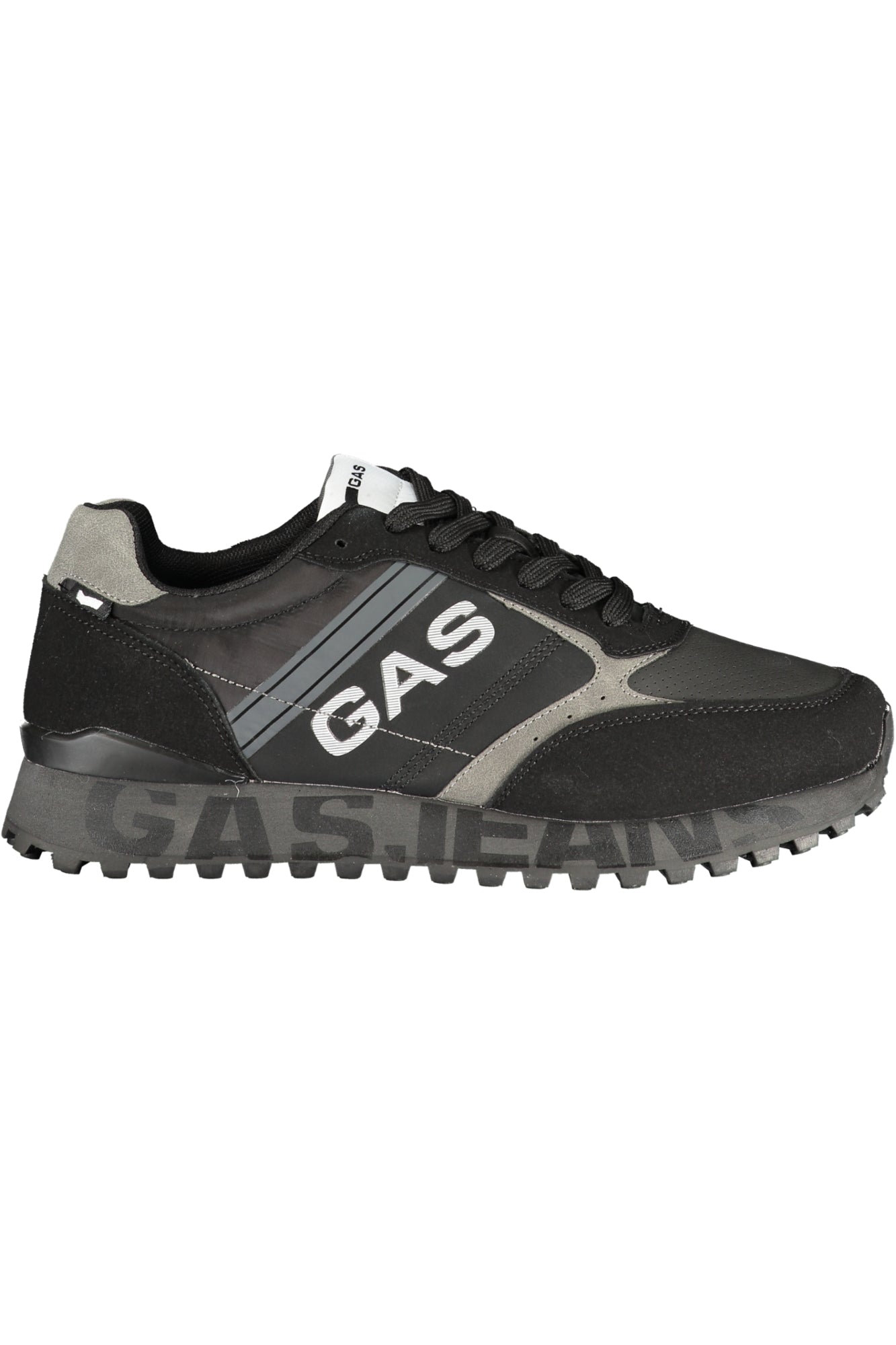 GAS Herren-Sportschuhe, schwarz