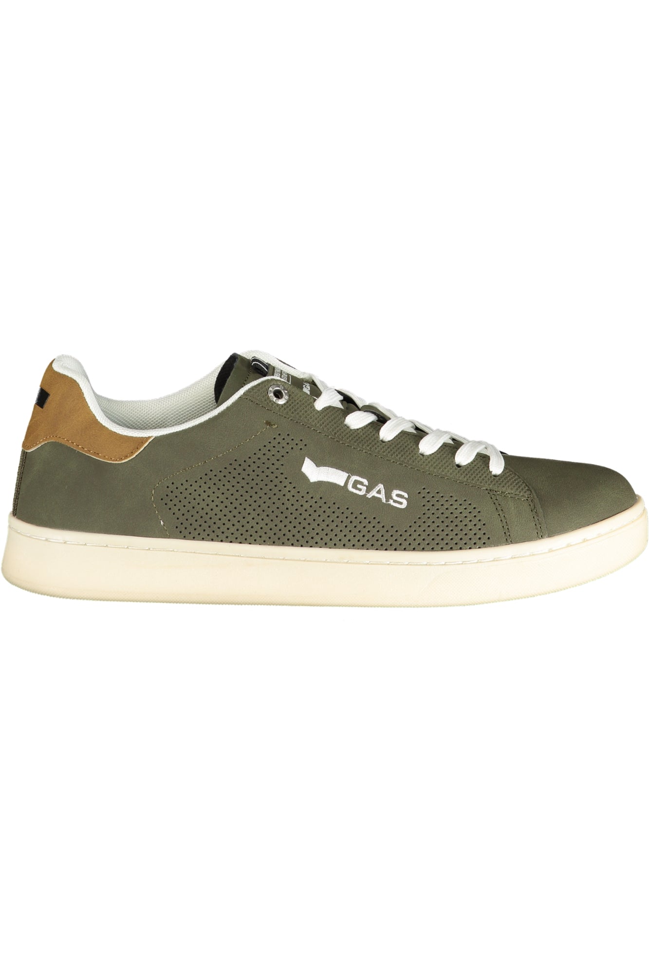 GAS Herren Sneaker – Sportschuh mit Schnürsenkeln, sportlich Grün