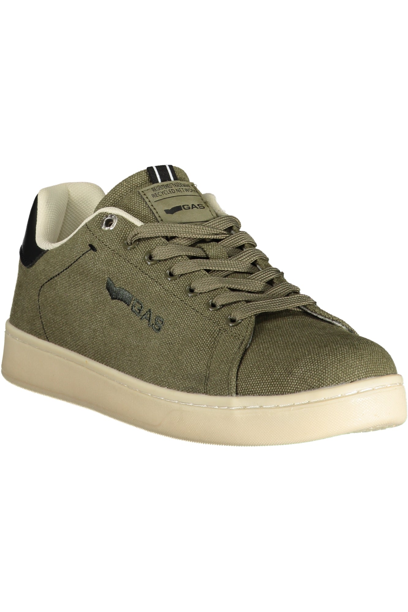 GAS Herren Sneaker – Sportschuh mit Schnürsenkeln, sportlich Grün