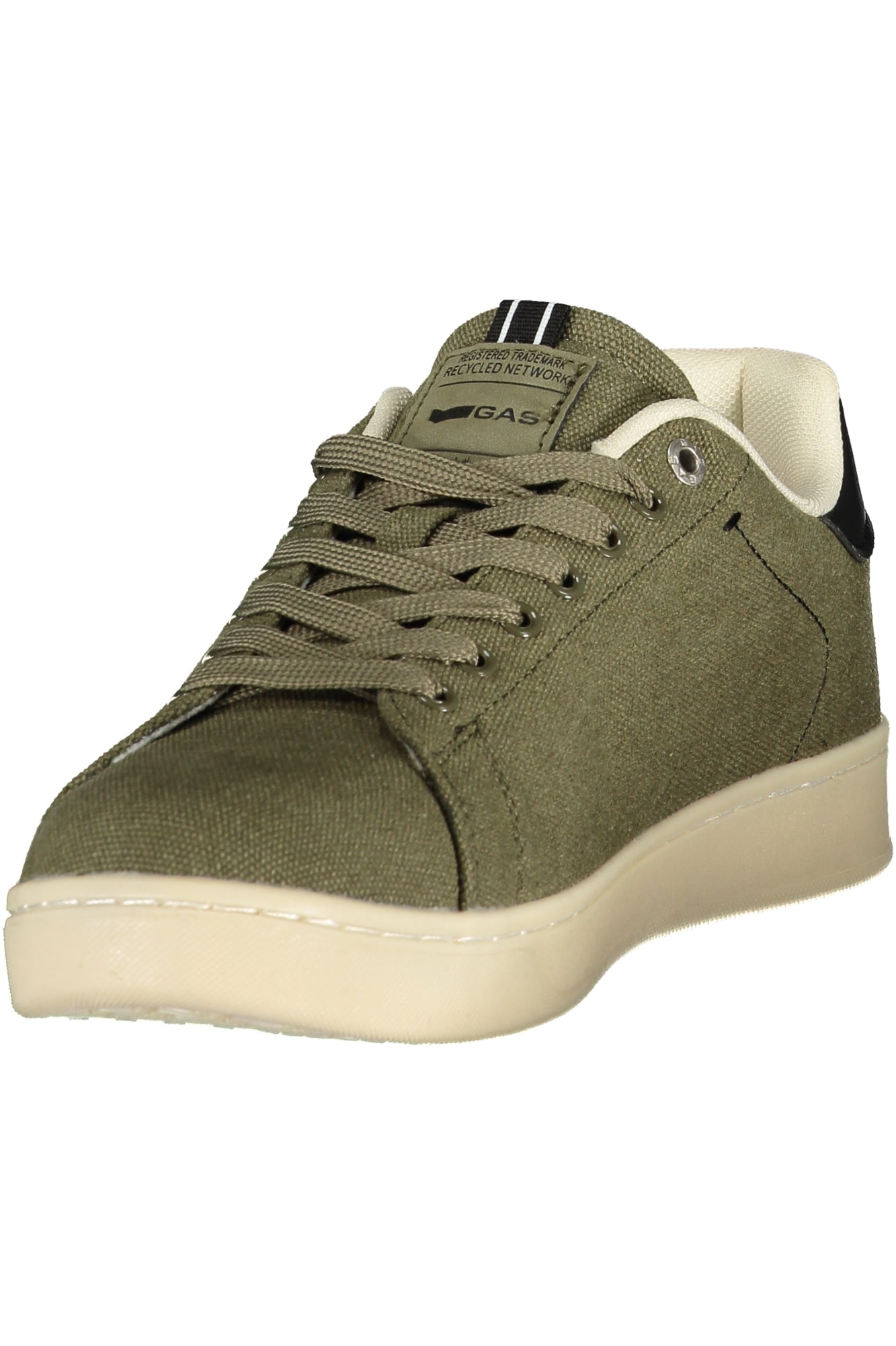 GAS Herren Sneaker – Sportschuh mit Schnürsenkeln, sportlich Grün