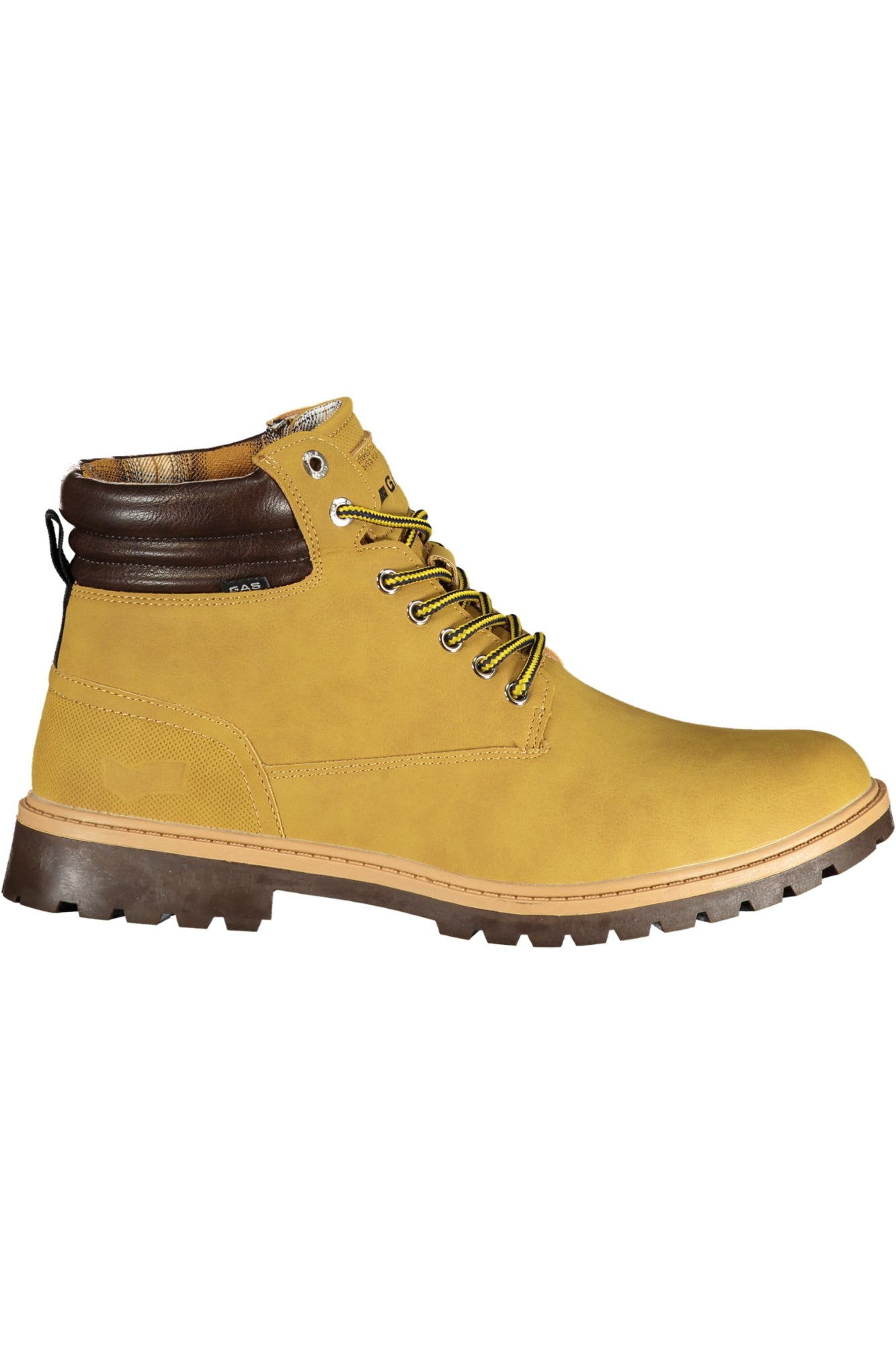 GAS Footwear Herrenstiefel Beige – Schnürstiefel für Herbst/Winter mit herausnehmbarem Fußbett Beige