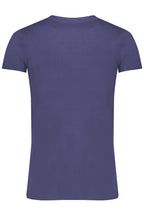 GAUDÌ HERREN-KURZARM-T-SHIRT BLAU