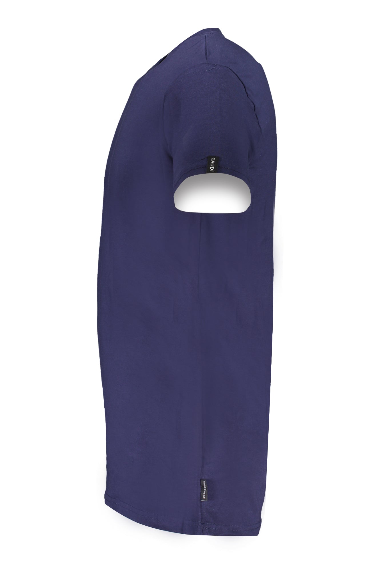 GAUDÌ HERREN-KURZARM-T-SHIRT BLAU