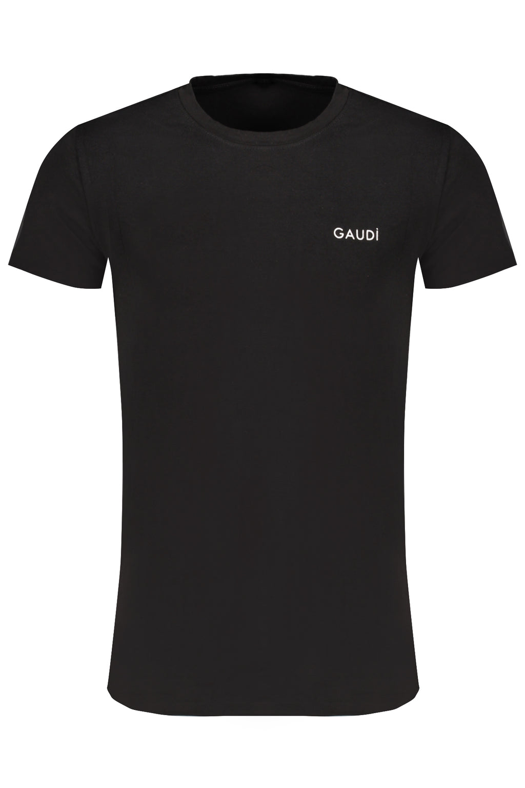 GAUDÌ HERREN-KURZARM-T-SHIRT SCHWARZ
