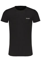 GAUDÌ HERREN-KURZARM-T-SHIRT SCHWARZ