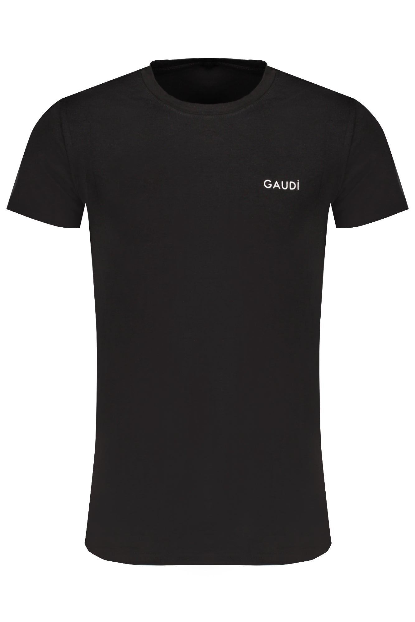 GAUDÌ HERREN-KURZARM-T-SHIRT SCHWARZ